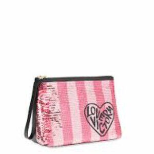 Sparkling Sequin Cosmetic Makeup Bag by Victoria's Secret